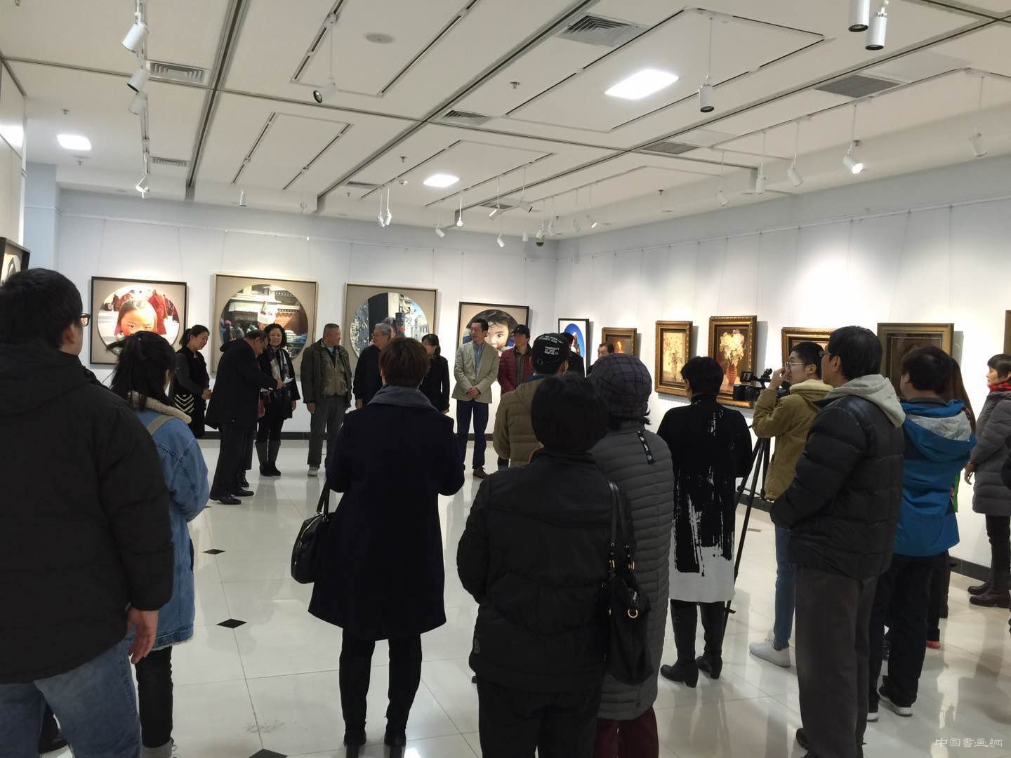 北京秋季四人油画作品邀请展一在西城区第一文化馆开幕