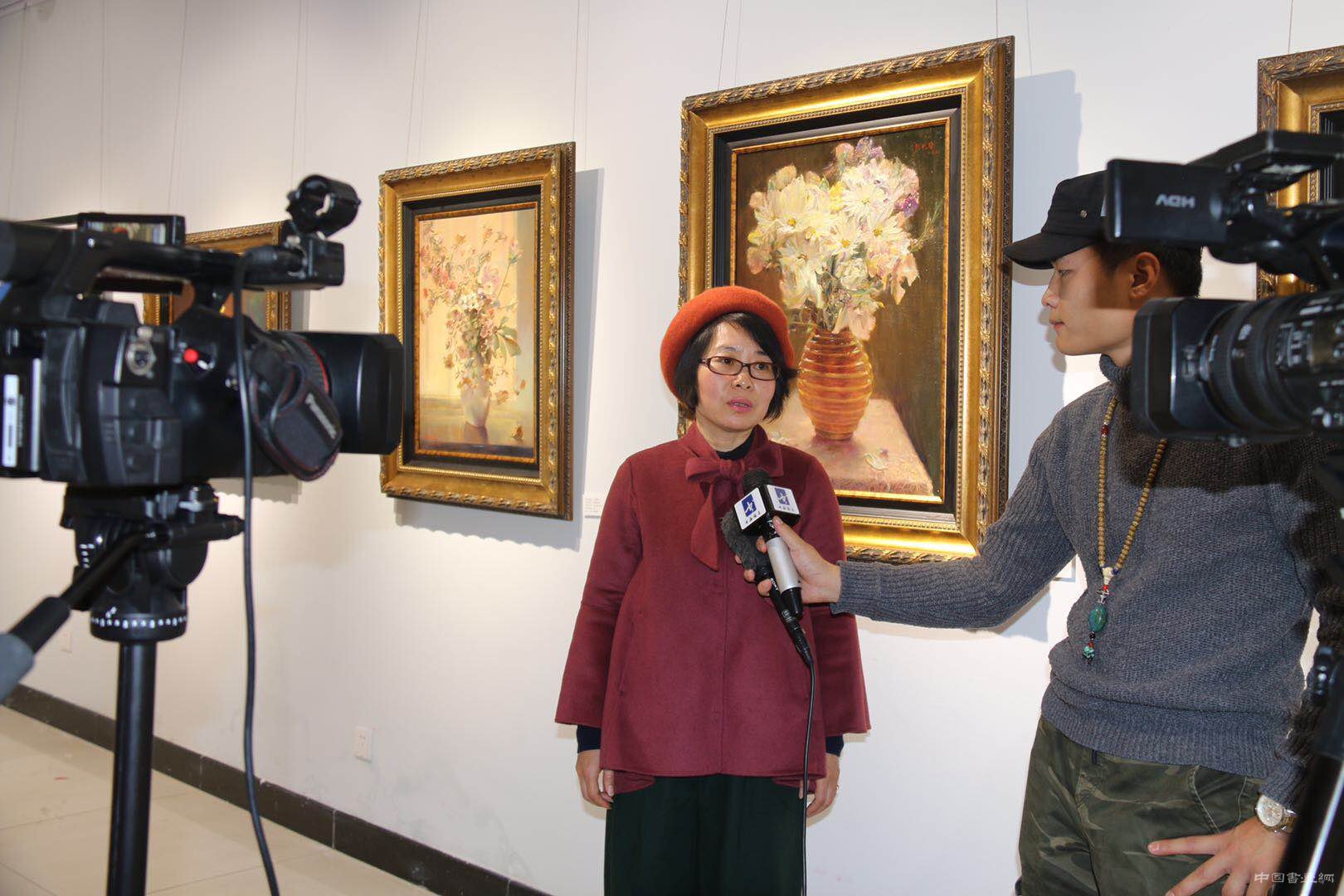 北京秋季四人油画作品邀请展一在西城区第一文化馆开幕