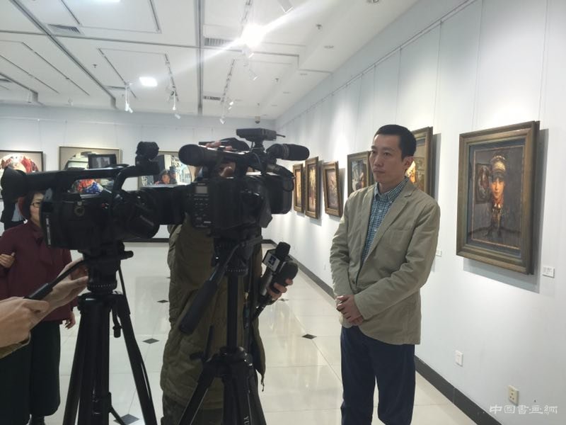 北京秋季四人油画作品邀请展一在西城区第一文化馆开幕