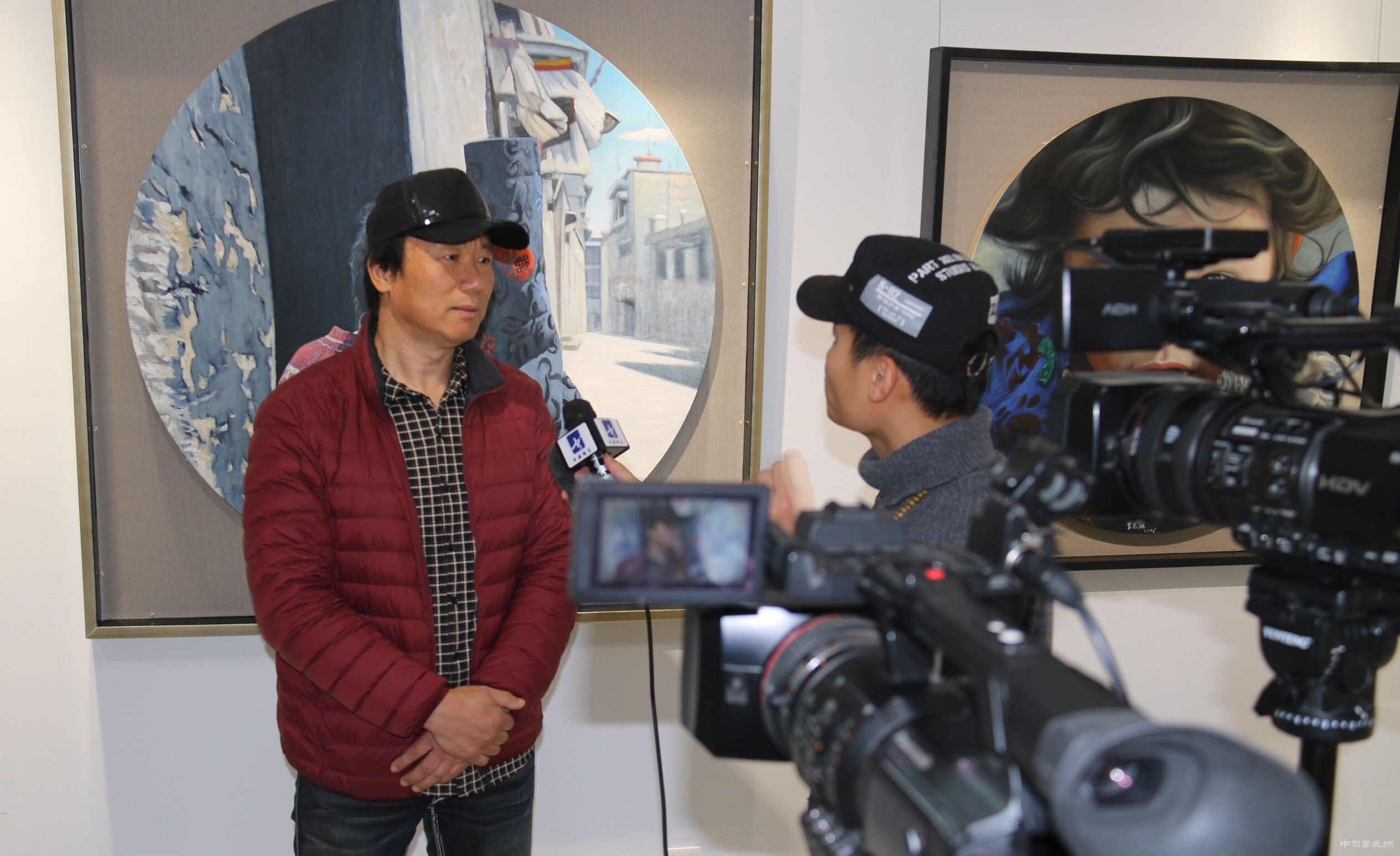 北京秋季四人油画作品邀请展一在西城区第一文化馆开幕
