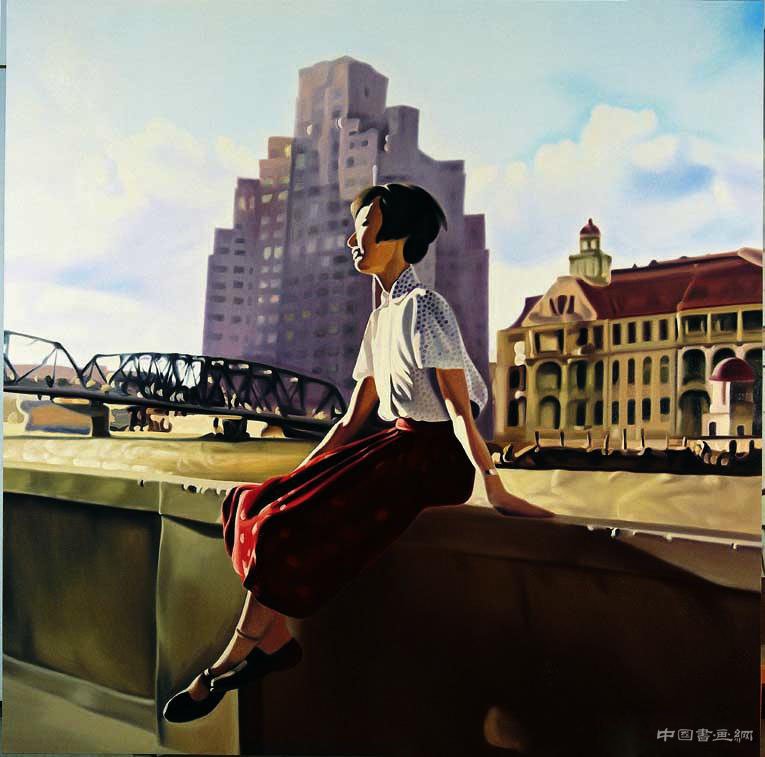 大隐隐于市的画家景柯文