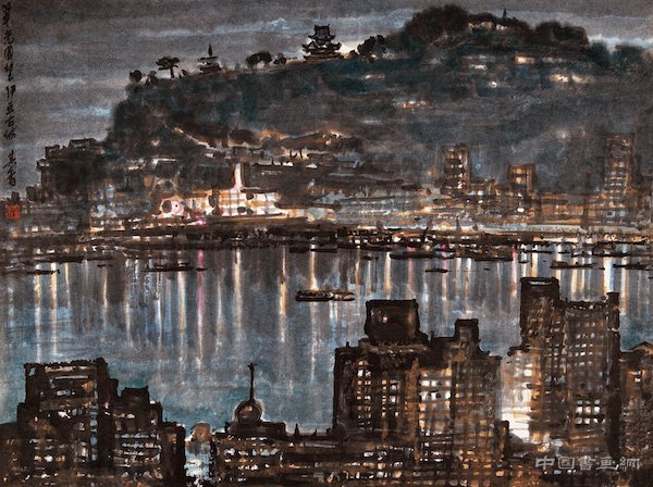 为画而生 让人注目的夜景画