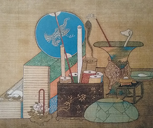 “清乾隆黄杨雕香山九老图大画筒”赏析
