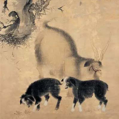 明清绘画中的画羊图说