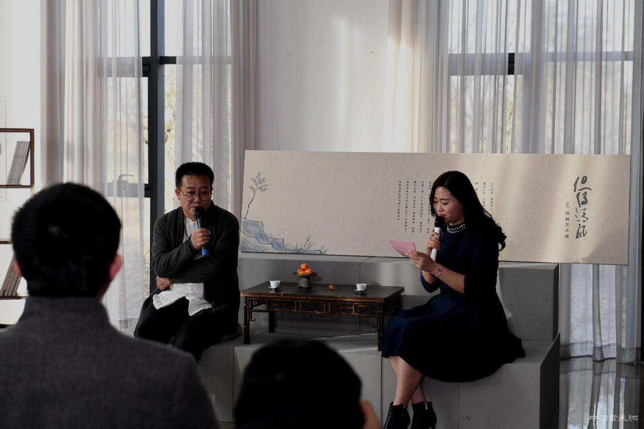 “但得清风——雨鹤艺术作品展”在亿美术馆隆重开幕