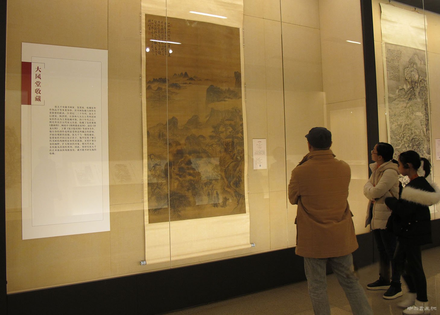 “张大千艺术展”喜迎新春亮相国博