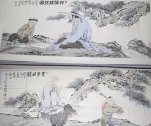 仿制书画江湖：假鉴定背书 有假画拍出五千万