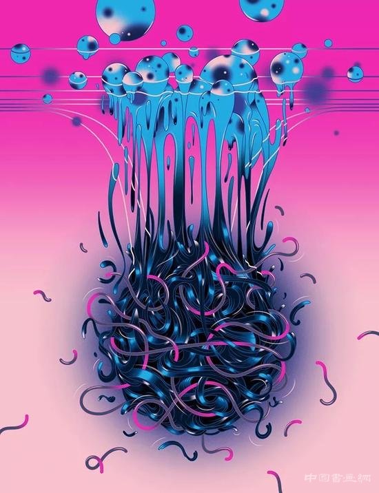 浮世绘风格与篮球融合的插画