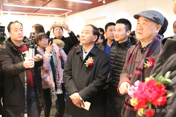 “吴悦石、莫言、杨华山翰墨三人行”行至威海