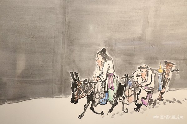 “吴悦石、莫言、杨华山翰墨三人行”行至威海