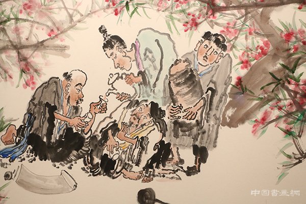 “吴悦石、莫言、杨华山翰墨三人行”行至威海