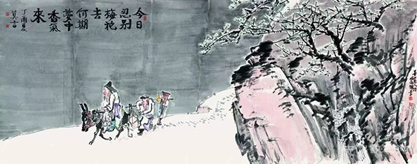 “吴悦石、莫言、杨华山翰墨三人行”行至威海