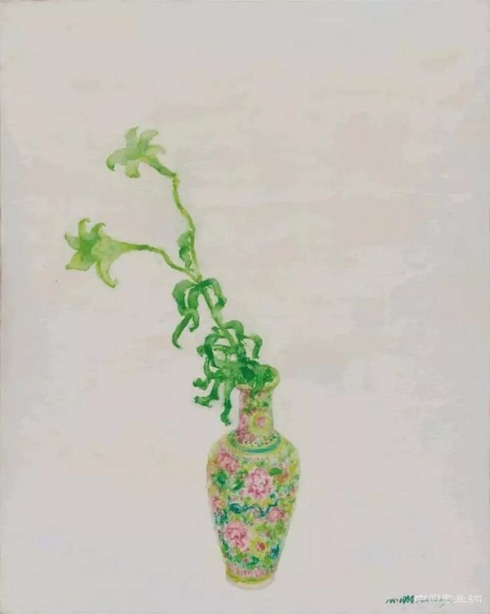 成都K空间举办周春芽与方力钧双人展