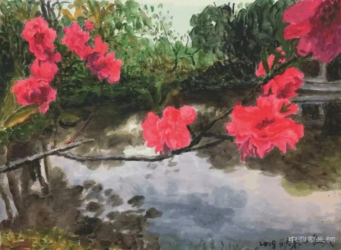 成都K空间举办周春芽与方力钧双人展