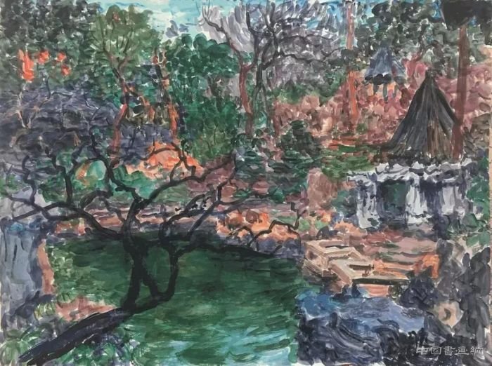 成都K空间举办周春芽与方力钧双人展