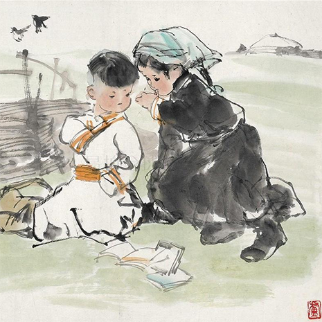 画家卢沉的现代观和西方观