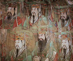 永乐宫精美壁画 再现道家之“诸神传说”