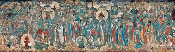 永乐宫精美壁画 再现道家之“诸神传说”