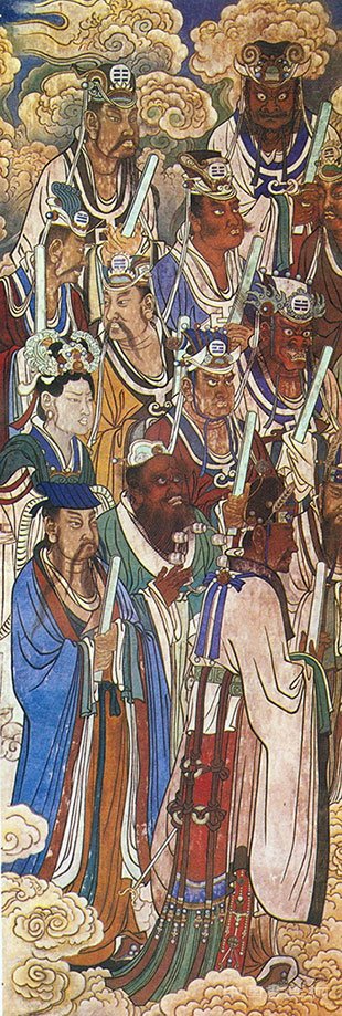 永乐宫精美壁画 再现道家之“诸神传说”