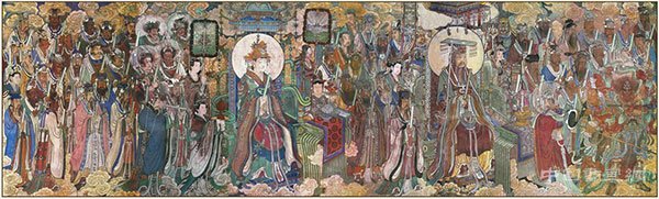 永乐宫精美壁画 再现道家之“诸神传说”