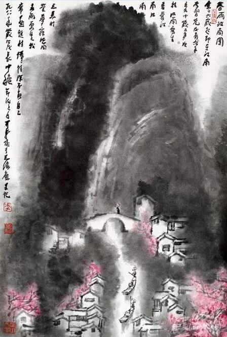 杏花微雨：李可染的画中江南