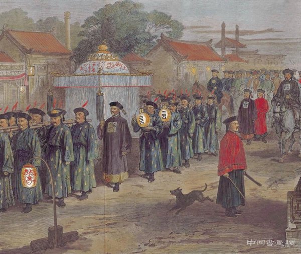 看西方版画中帝都北京的同治大婚