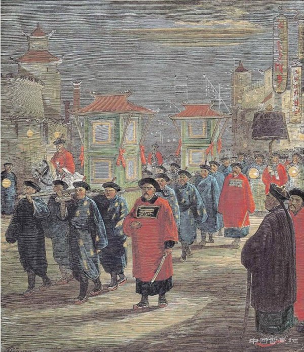 看西方版画中帝都北京的同治大婚