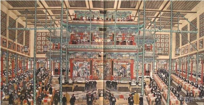 中国古代绘画中的戏楼