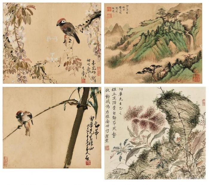 中国书画网上拍卖多件中国古代及近现当代书画