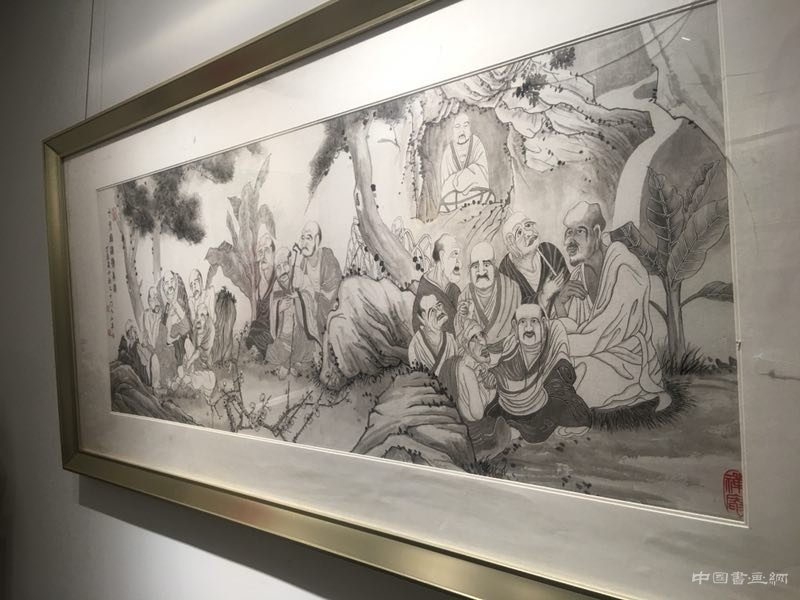 “张大千门人江苹国画经典作品展”亮相京城