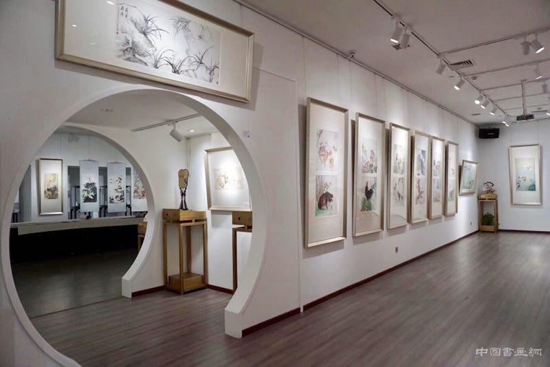 “张大千门人江苹国画经典作品展”亮相京城