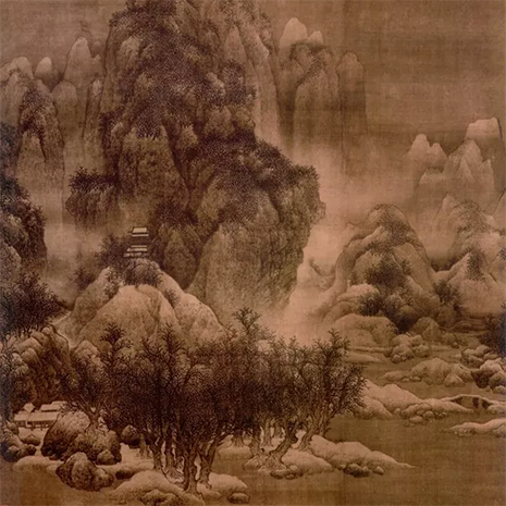 《雪景寒林图》真迹将展出，只有12天