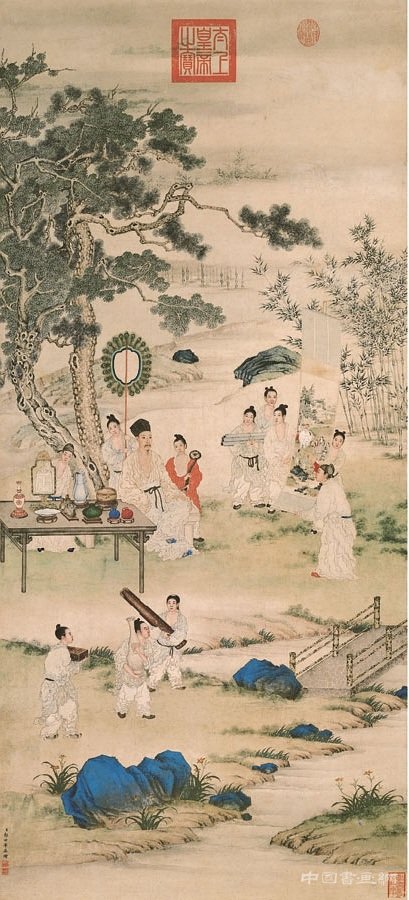 对比出真知!宫廷画派VS扬州画派