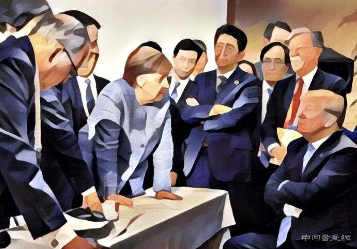 一张照片背后的故事!G7的超现实主义