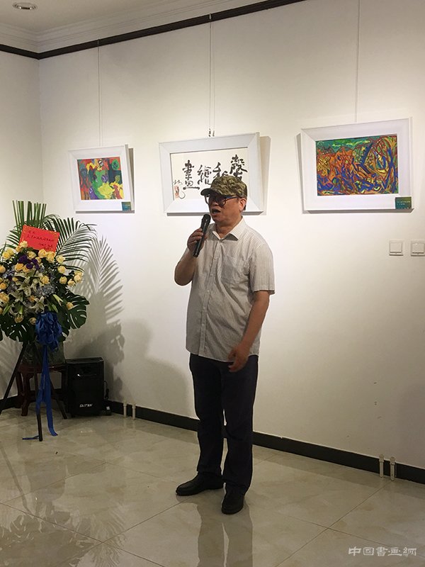 吴声和绘画展在京开幕