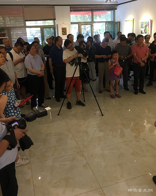 吴声和绘画展在京开幕