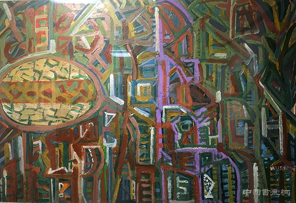 吴声和绘画展在京开幕