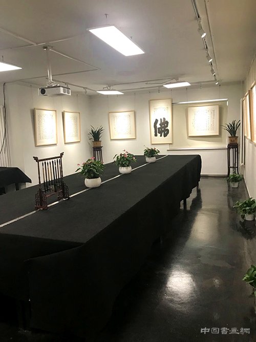 张德林书法馆正式对外开放并举办张德林心经书法作品展