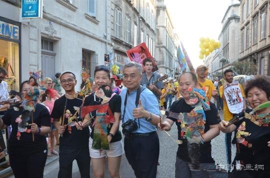 北京传统非遗项目首次亮相法国阿维尼翁戏剧节