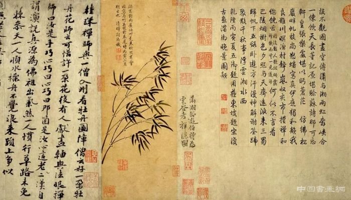 日本东京国立博物馆展出中国古代书画作品