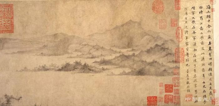 日本东京国立博物馆展出中国古代书画作品