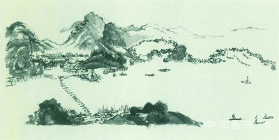 跟着古代画家“神游”长江