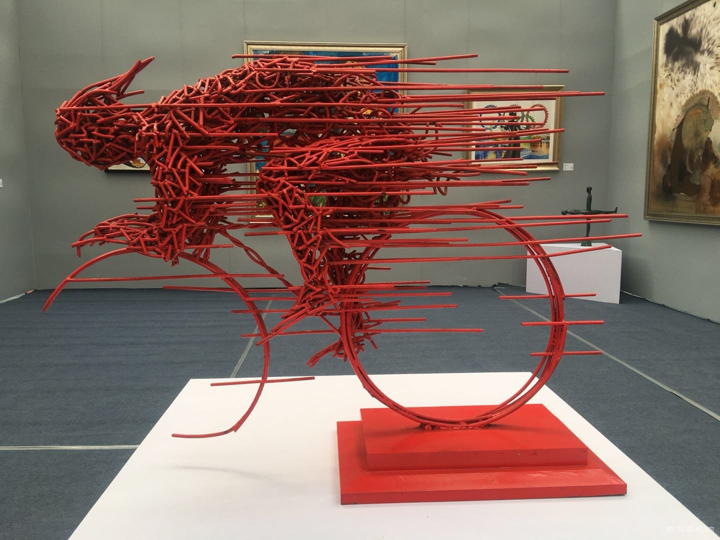 艺术·让奥林匹克更美——奥美大会十年回顾展亮相水立方