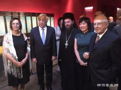 中国故宫文物在雅典展出 希腊总统出席开幕式