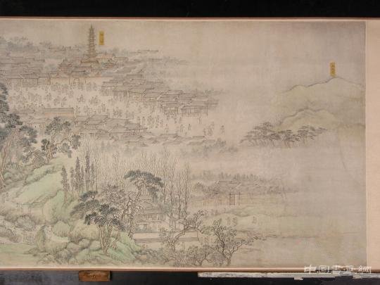 《康熙南巡图》仅存稿本在沈阳故宫展出