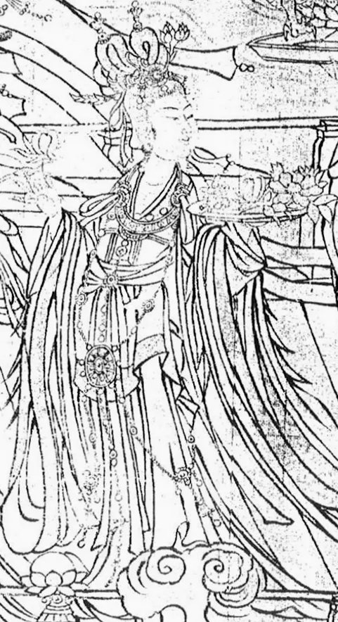 张大千人物画在华艺国际秋拍 “天女散花”
