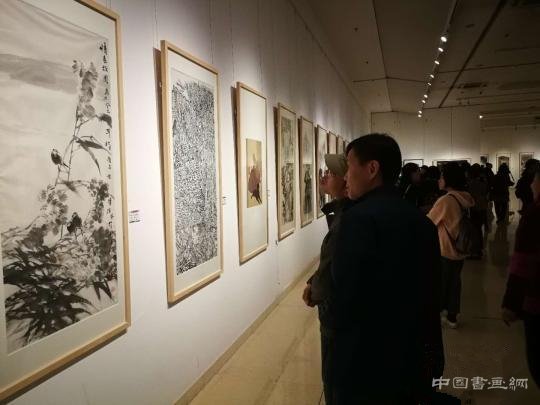 第二届中国画双年展在石家庄美术馆开幕