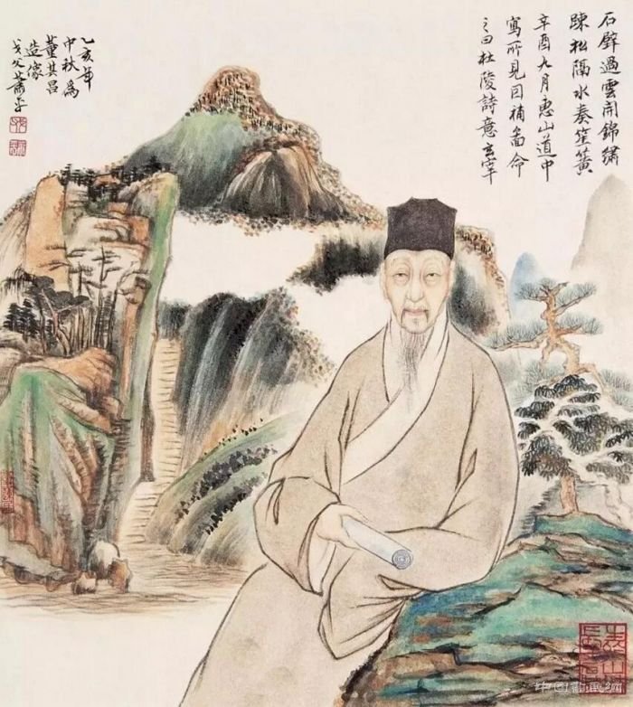 董其昌山水画的两种面貌