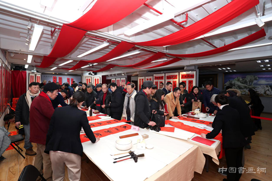 翰墨飘香—2019海上名家楹联展暨迎春笔会正式开幕