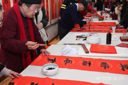 翰墨飘香—2019海上名家楹联展暨迎春笔会正式开幕